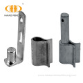 Farm gate hardware hinge lugs